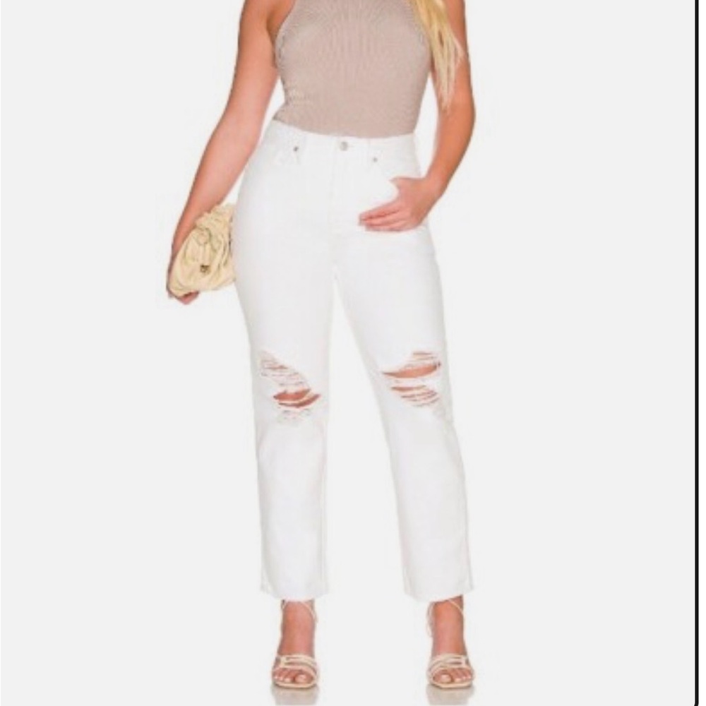 Good American 90s White Duster